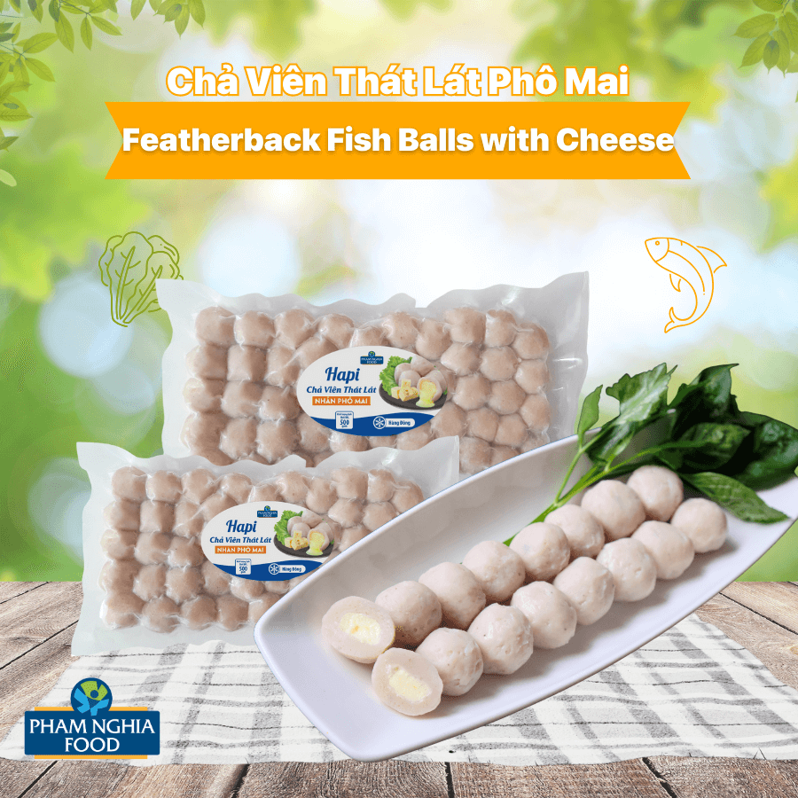 Featherback Fish Balls - with Cheese