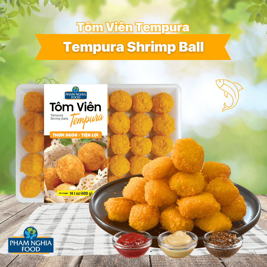 TEMPURA SHRIMP BALLS