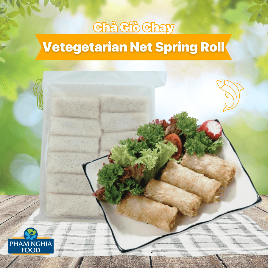 Vegetarian Net Spring Roll