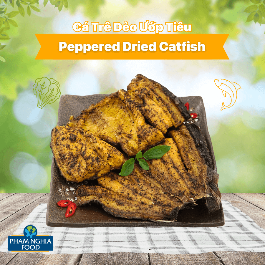 PEPPERED DRIED CATFISH