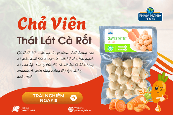 Chả viên healthy, làm từ nguyên liệu tự nhiên, giúp cả nhà ăn ngon miệng và luôn khỏe mạnh