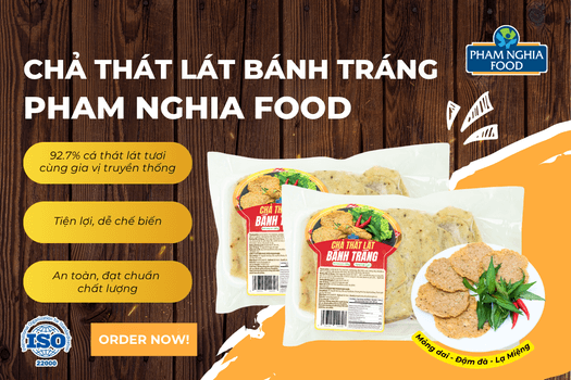 Biến tấu thú vị từ chả cá dân dã: mỏng nhẹ, giòn dai, ngon tròn vị với Chả Thát Lát Bánh Tráng Phạm Nghĩa Food