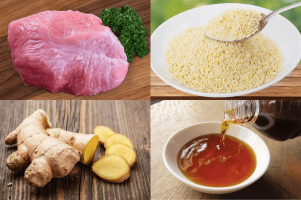 Chọn nguyên liệu tươi là bước quan trọng trong cách làm chà bông heo tơi xốp, thơm ngon