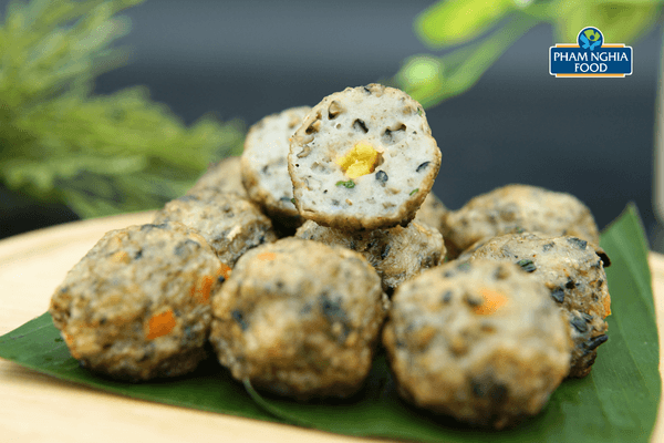 Chả Viên Thát Lát Ốc Nhân Trứng Muối Phạm Nghĩa Food – Món ngon đậm đà cho bữa ăn gia đình