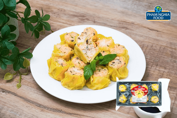 Một trong những ưu điểm nổi bật của Xíu Mại Tôm PHAM NGHIA FOOD chính là tính tiện lợi