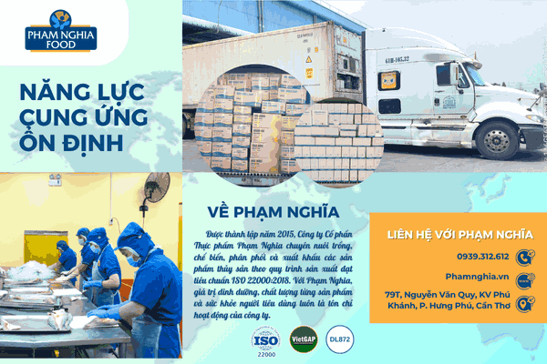 PHAM NGHIA FOOD - Mang hương vị Việt Nam đến bàn ăn của người tiêu dùng trên khắp thế